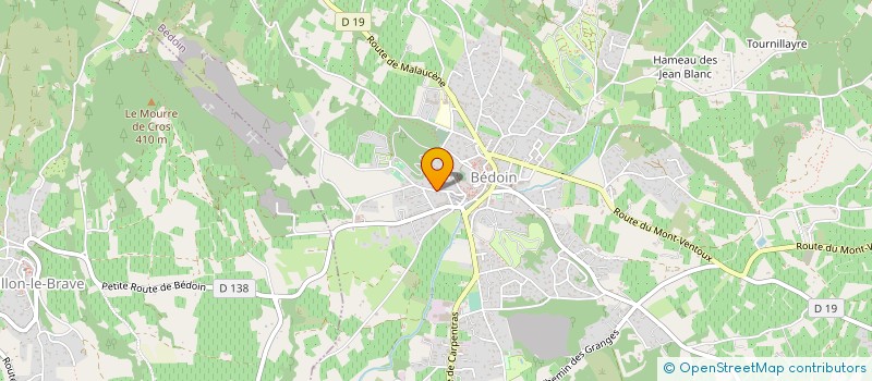 localisation de l'entreprise MONSIEUR ALAIN MENISSIER à BEDOIN