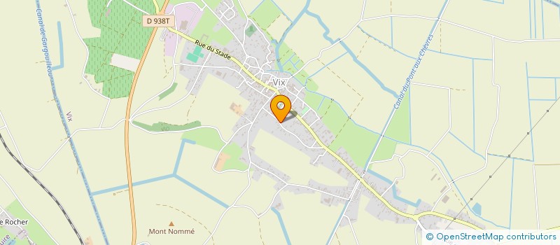 localisation de l'entreprise MONSIEUR ALAIN MERCIER  VIX