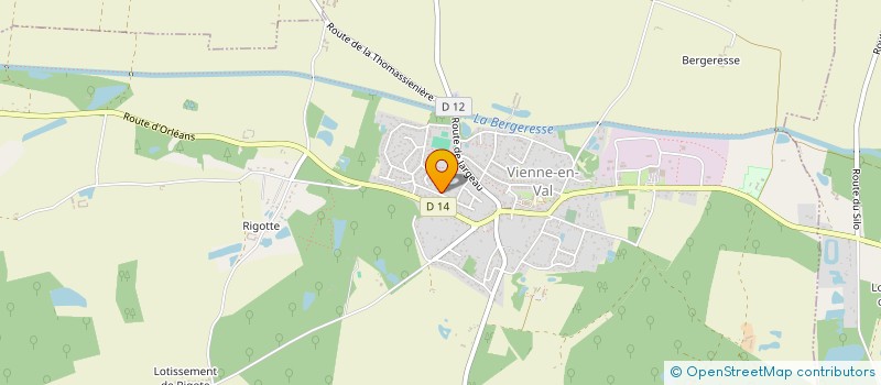 localisation de l'entreprise MONSIEUR ALAIN MERCIER à VIENNE-EN-VAL