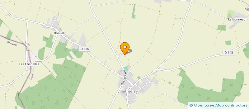 localisation de l'entreprise MONSIEUR ALAIN MERCKLING  VILLETHIERRY