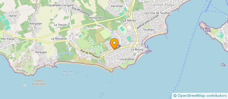 localisation de l'entreprise MONSIEUR ALAIN MERIADEC à LARMOR-PLAGE