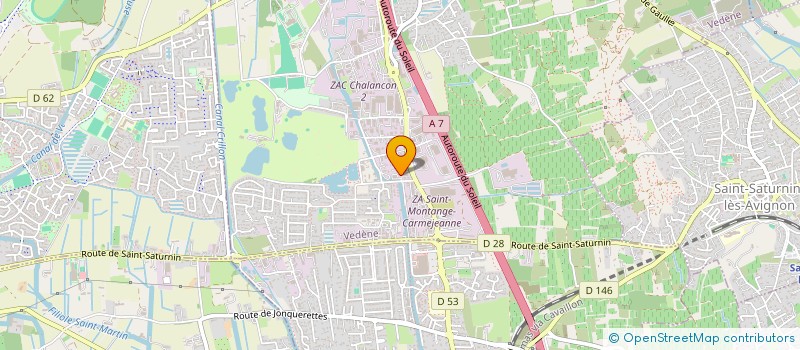 localisation de l'entreprise MONSIEUR ALAIN MERTZ  VEDENE