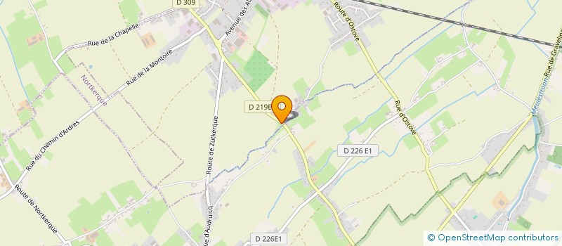 localisation de l'entreprise MONSIEUR ALAIN MESSEMACRE  AUDRUICQ