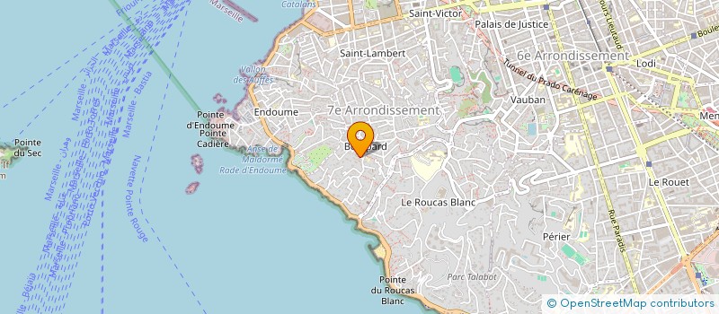 localisation de l'entreprise MONSIEUR ALAIN METIER à MARSEILLE