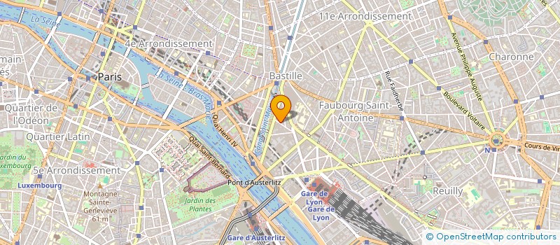 localisation de l'entreprise MONSIEUR ALAIN METTOUDI  PARIS