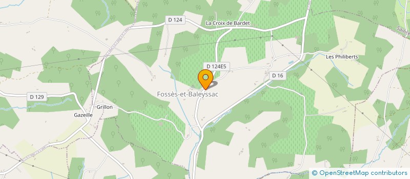 localisation de l'entreprise MONSIEUR ALAIN MEUNIER à FOSSES-ET-BALEYSSAC