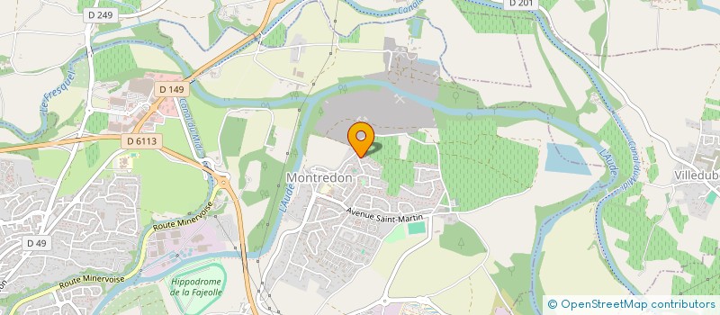 localisation de l'entreprise MONSIEUR ALAIN MEYER  CARCASSONNE