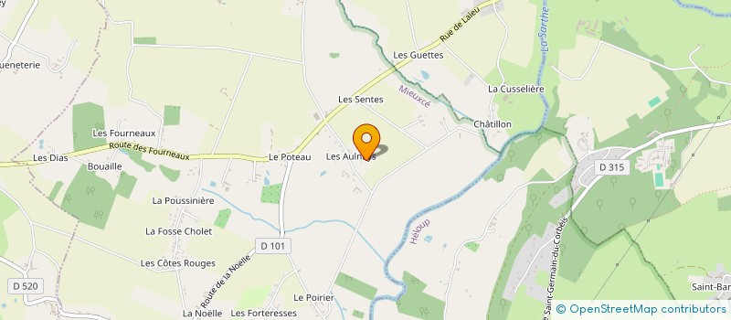 localisation de l'entreprise MONSIEUR ALAIN MICALAUDIE à MIEUXCE