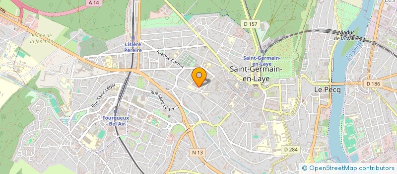 localisation de l'entreprise MONSIEUR ALAIN MICHAUD à SAINT-GERMAIN-EN-LAYE