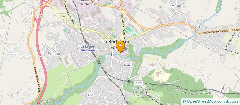 localisation de l'entreprise MONSIEUR ALAIN MICHEL à LA ROCHE-SUR-FORON