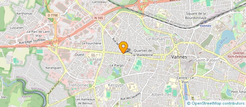localisation de l'entreprise MONSIEUR ALAIN MICHEL à VANNES
