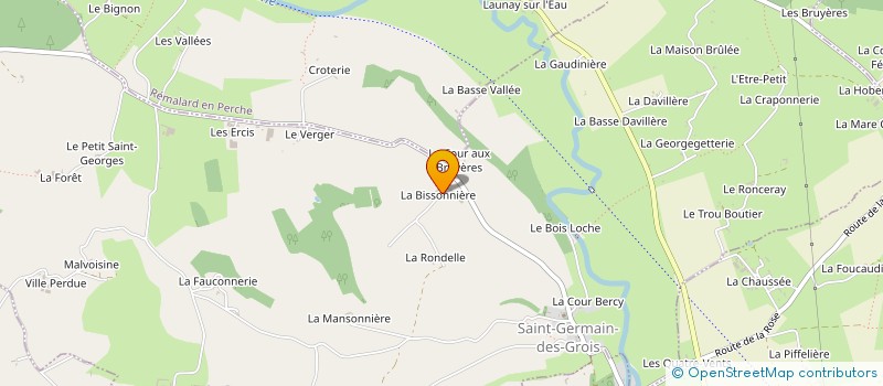 localisation de l'entreprise MONSIEUR ALAIN MICHEL à SAINT-GERMAIN-DES-GROIS