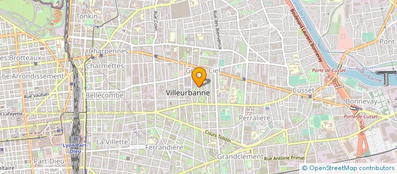 localisation de l'entreprise MONSIEUR ALAIN MICHEL à VILLEURBANNE