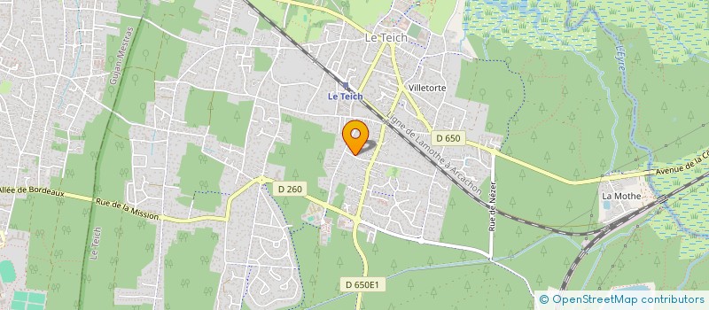 localisation de l'entreprise MONSIEUR ALAIN MICHELENA  LE TEICH