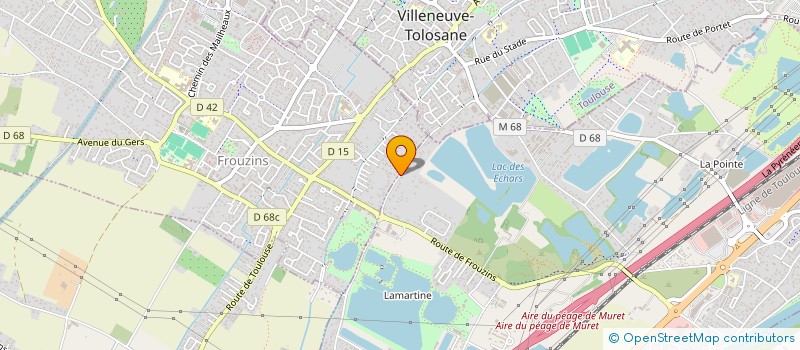 localisation de l'entreprise MONSIEUR ALAIN MICHON  ROQUES-SUR-GARONNE