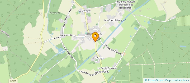 localisation de l'entreprise MONSIEUR ALAIN MILLET à INGRANNES
