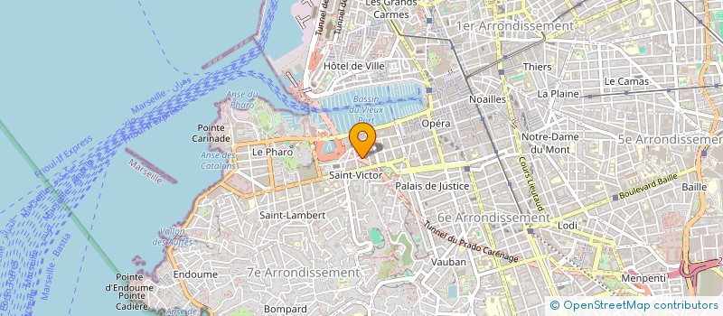 localisation de l'entreprise MONSIEUR ALAIN MILLIAS à MARSEILLE
