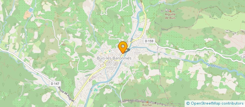 localisation de l'entreprise MONSIEUR ALAIN MINANA  BUIS-LES-BARONNIES