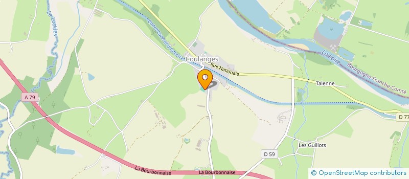 localisation de l'entreprise MONSIEUR ALAIN MINARD  MONETAY-SUR-LOIRE