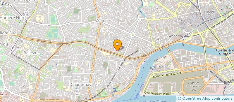 localisation de l'entreprise MONSIEUR ALAIN MINGUET à NANTES