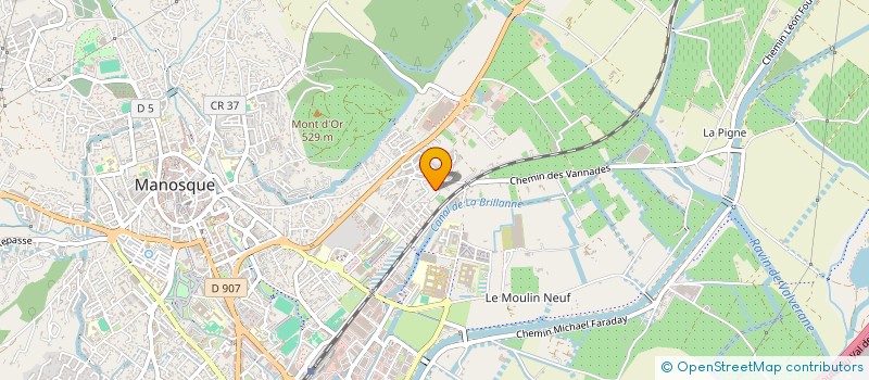 localisation de l'entreprise MONSIEUR ALAIN MIRA à MANOSQUE