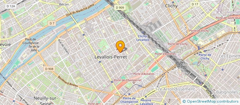 localisation de l'entreprise MONSIEUR ALAIN MISKOVIC à LEVALLOIS-PERRET