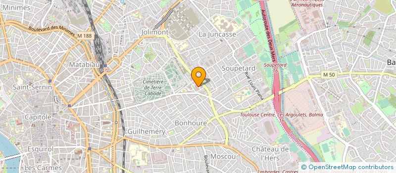 localisation de l'entreprise MONSIEUR ALAIN MOBITO à TOULOUSE