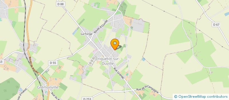 localisation de l'entreprise MONSIEUR ALAIN MOISSON  CRIQUETOT-SUR-OUVILLE