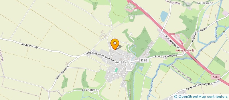 localisation de l'entreprise MONSIEUR ALAIN MOKRIS  AUCHAY-SUR-VENDEE