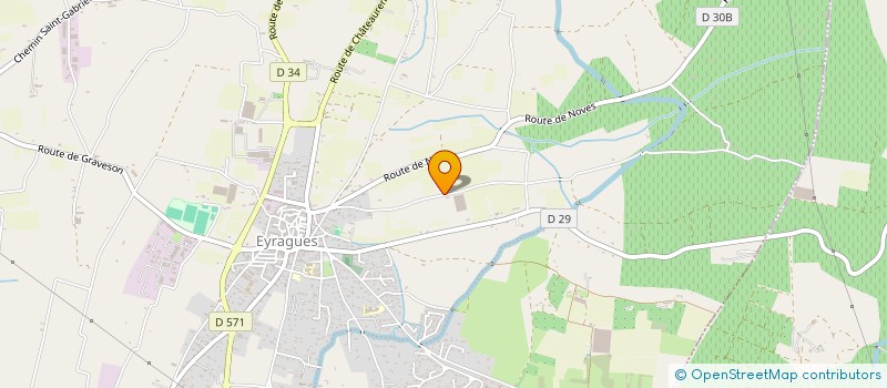 localisation de l'entreprise MONSIEUR ALAIN MOLLARD à EYRAGUES