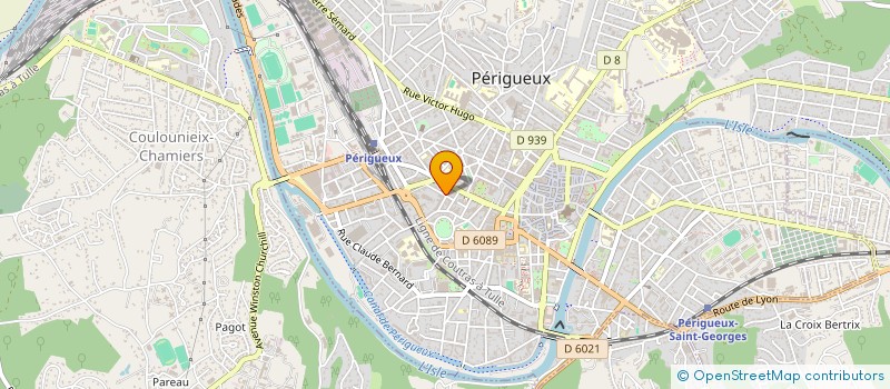 localisation de l'entreprise MONSIEUR ALAIN MOLLIER à PERIGUEUX