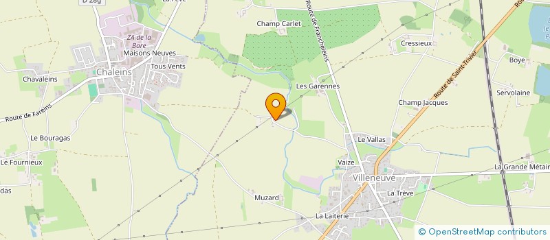 localisation de l'entreprise MONSIEUR ALAIN MONDON  VILLENEUVE