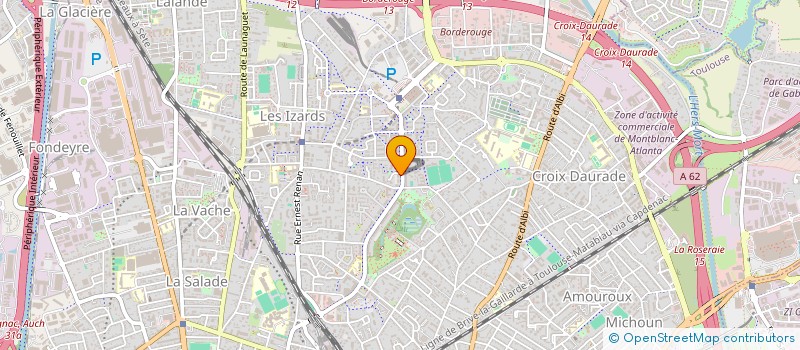 localisation de l'entreprise MONSIEUR ALAIN MONTASSIER à TOULOUSE