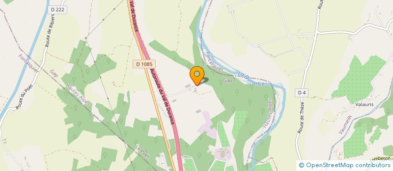 localisation de l'entreprise MONSIEUR ALAIN MONTAY  LE POET