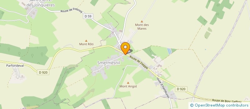 localisation de l'entreprise MONSIEUR ALAIN MONTEL  CLAIS