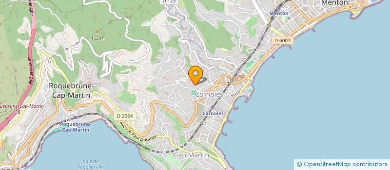 localisation de l'entreprise MONSIEUR ALAIN MOREALE à ROQUEBRUNE-CAP-MARTIN