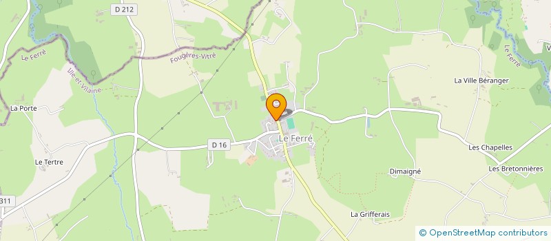 localisation de l'entreprise MONSIEUR ALAIN MOREL  LOUVIGNE-DU-DESERT