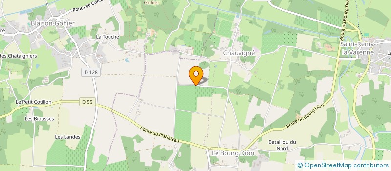 localisation de l'entreprise MONSIEUR ALAIN MOREL à LES GARENNES SUR LOIRE