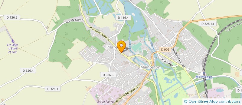 localisation de l'entreprise MONSIEUR ALAIN MOREL à PIERRES
