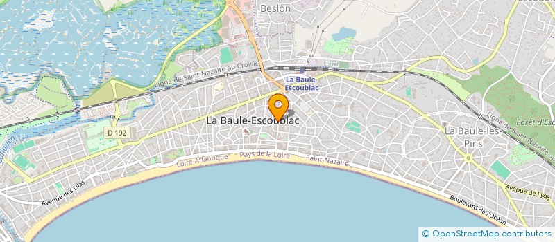 localisation de l'entreprise MONSIEUR ALAIN MORICE à LA BAULE-ESCOUBLAC