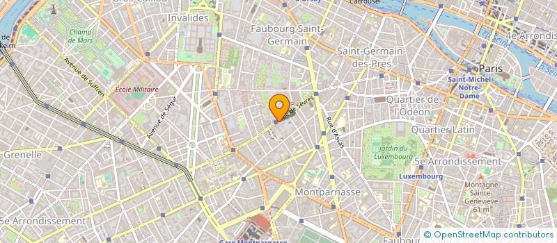 localisation de l'entreprise MONSIEUR ALAIN MORIN  PARIS