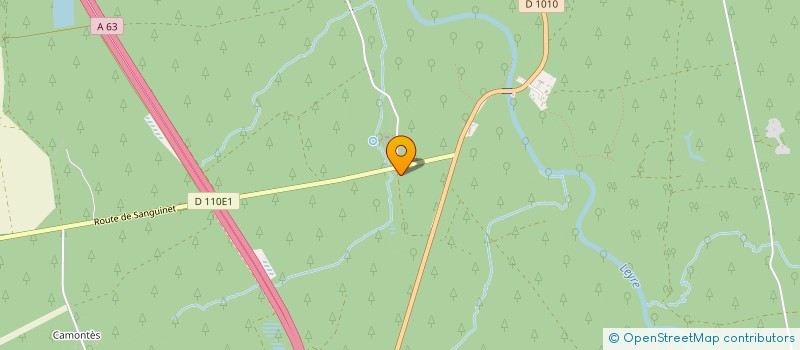 localisation de l'entreprise MONSIEUR ALAIN MORVAN  BELIN BELIET