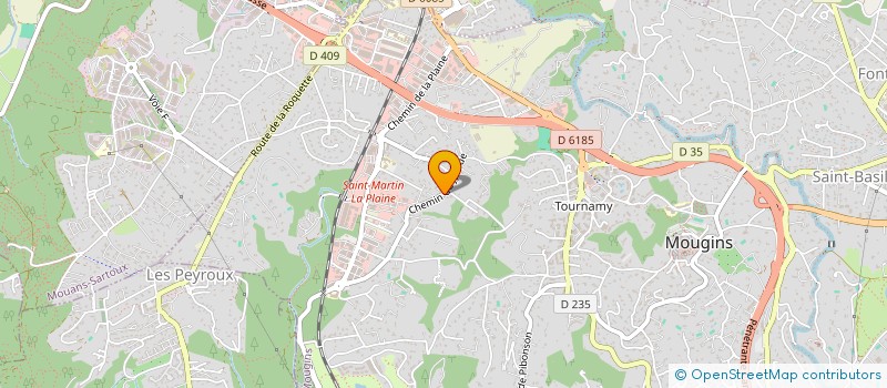 localisation de l'entreprise MONSIEUR ALAIN MOSCATELLI à MOUGINS