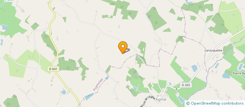 localisation de l'entreprise MONSIEUR ALAIN MOURGUES  CAMBES