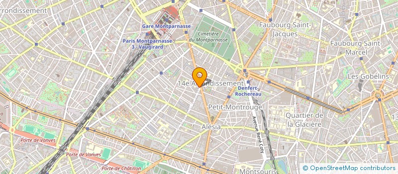 localisation de l'entreprise MONSIEUR ALAIN MOYNIEZ  PARIS