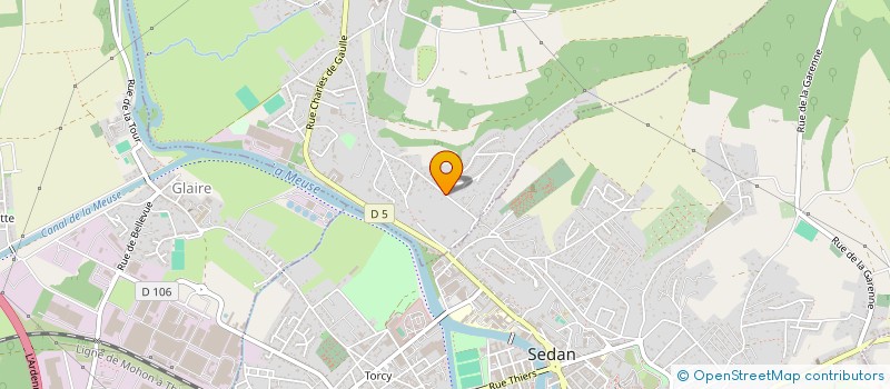 localisation de l'entreprise MONSIEUR ALAIN MOYSON  FLOING