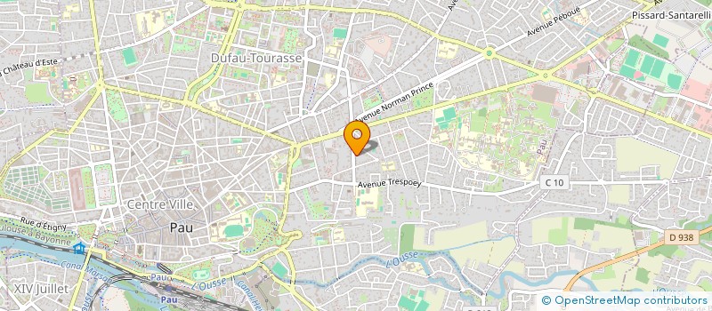 localisation de l'entreprise MONSIEUR ALAIN MULTINU à PAU