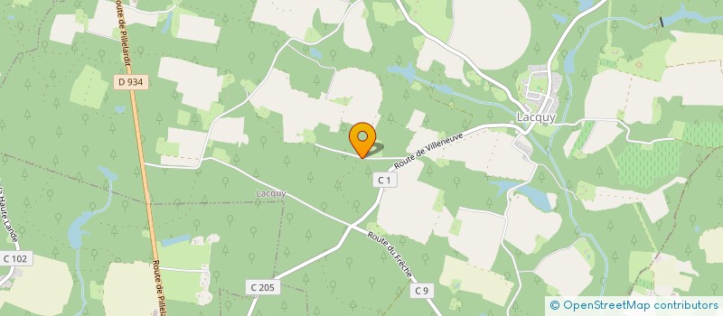 localisation de l'entreprise MONSIEUR ALAIN NAIMI  LACQUY