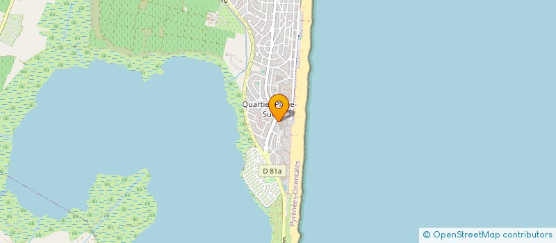 localisation de l'entreprise MONSIEUR ALAIN NANGNIOT  CANET EN ROUSSILLON