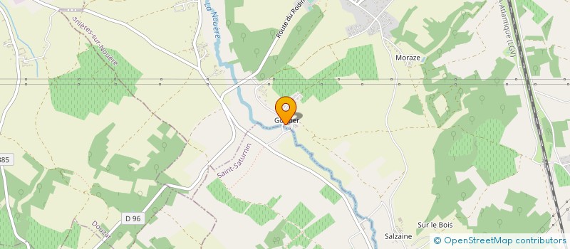 localisation de l'entreprise MONSIEUR ALAIN NAUDEAU à ASNIERES-SUR-NOUERE